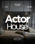 Book Actor House for "Let's Talk Movies"