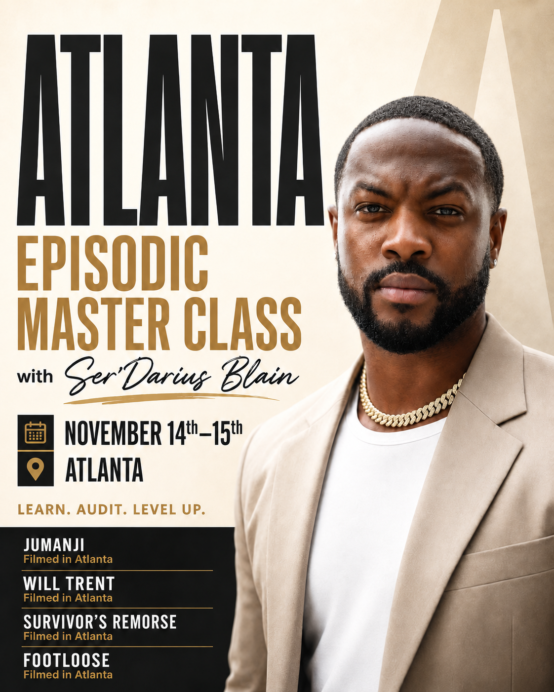 Atlanta Episodics Master Class | Nov 14th-15th