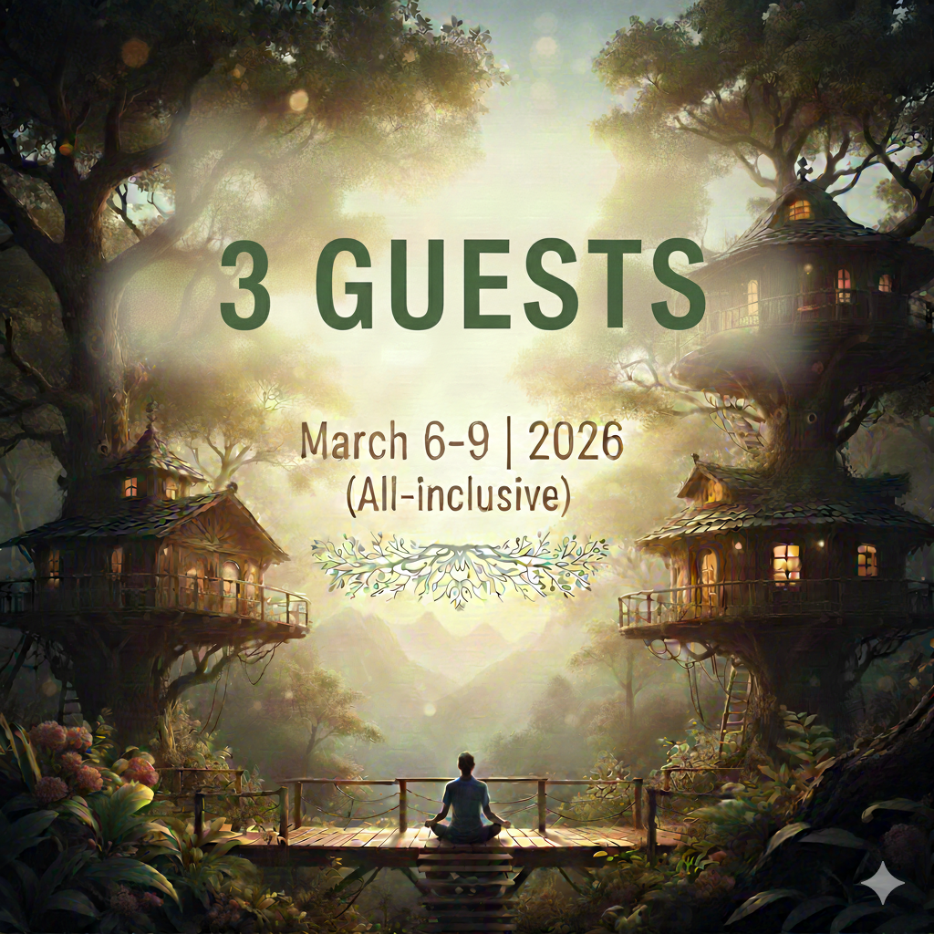Friends/Family Treehouse | 1 Queen master bedroom +1 adjoining room with 1twin Bunk bed & shared bathroom